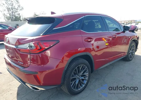 2016 Lexus Rx 350 F Sport from USA, damaged, VIN 2T2BZMCA9GC013433